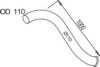 DINEX 68647 Exhaust Pipe